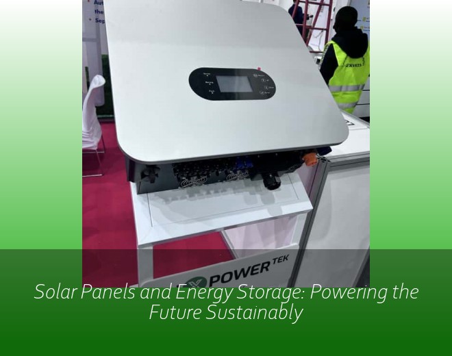 Solar Panels and Energy Storage: Powering the Future Sustainably